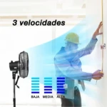 Ventilador Pedestal 3 Aspas 2En1 10" - Imagen 3