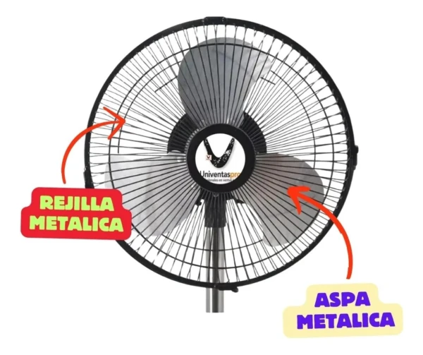 Ventilador Pedestal 3 Aspas 2En1 10"