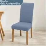 Protector individual elástico para sillas - protege y renueva muebles de comedor en segundos - Imagen 2