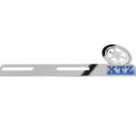 Logo Porta Placa Resonador Xtz 3D - Imagen 2