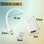 Adaptador Convertidor Mini Display 4K - Imagen 7