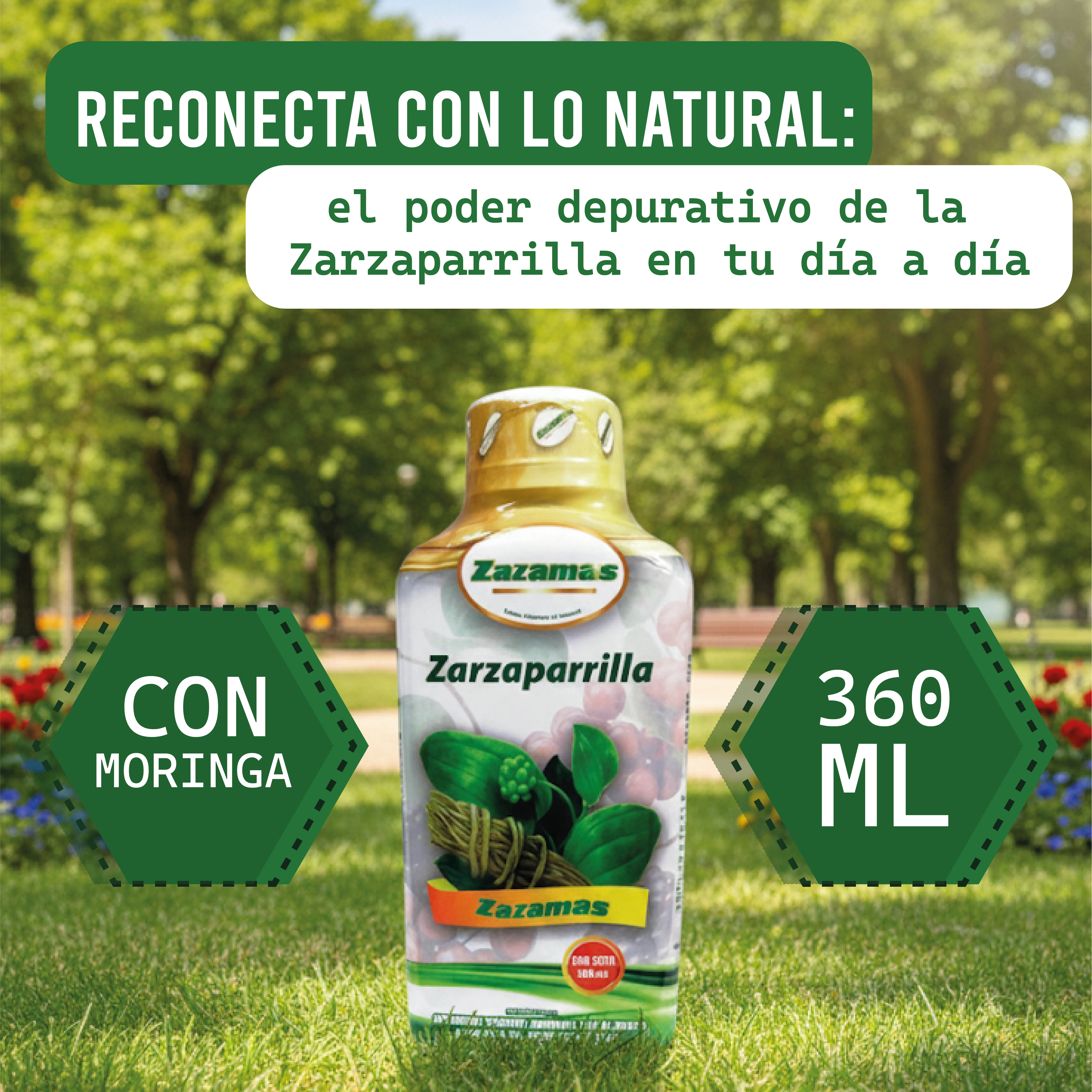 Set x2 Extracto de Zarzaparrilla 360 Ml - Depura el organismo y expulsa toxinas