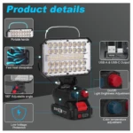 Lampara Luz Trabajo 1 Bat Inalámbrica - Imagen 3