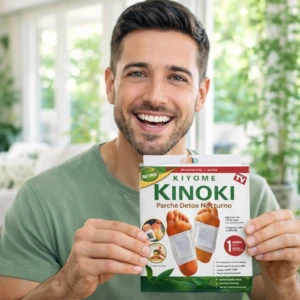 Parches Desintoxicantes para Pies Kinoki 10 Und - Absorben toxinas y dan descanso