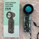 Ventilador Portátil Plegable con Pantalla Digital - Refresca tu espacio personal de forma rápida y silenciosa - Imagen 3