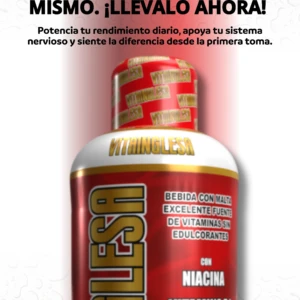 Jarabe Cerebral Vitainglesa 1000 Ml - Estimula la memoria y concentración mental