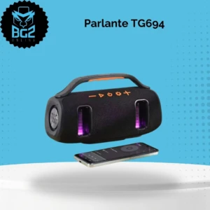 Parlante Bluetooth Portátil TG694 15W - Reproduce audio potente con graves claros