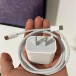 Cargador iPhone 15 de 35W con cable trenzado - Reduce tiempo de espera al cargar tu móvil - Imagen 2