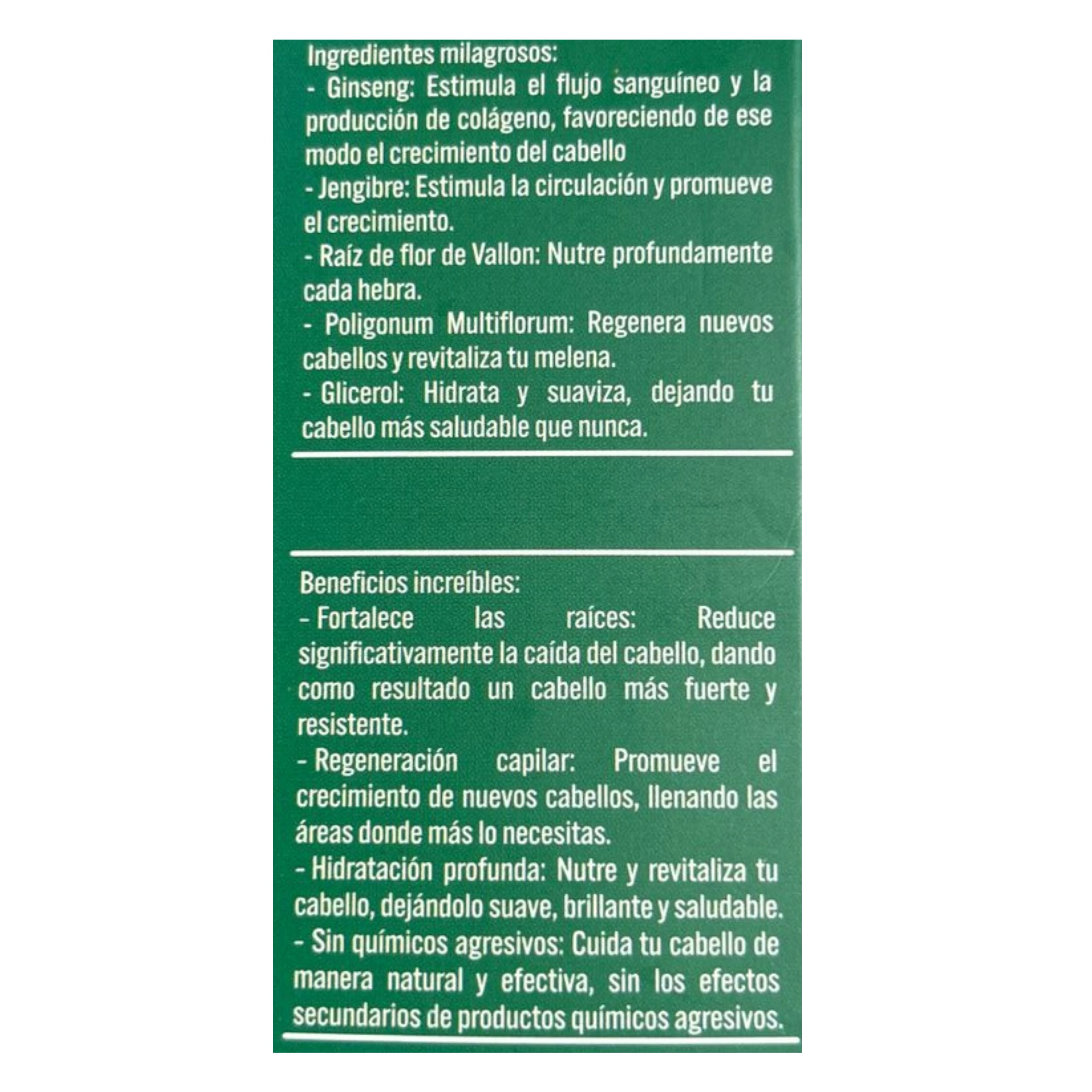 Set x2 Tratamiento Capilar Anticaída OUHOE - Estimula el crecimiento de pelo nuevo