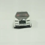 Carrocoleccion 1861-3 Rolls Royce escala 1:6 en metal, vista frontal, color blanco con detalles cromados.