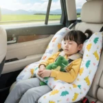 Cojín ergonómico H para bebé con soporte cervical - Protege el sueño y la postura del niño en viajes largos