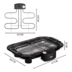 Parrilla Asador Eléctrico Portátil - Imagen 3