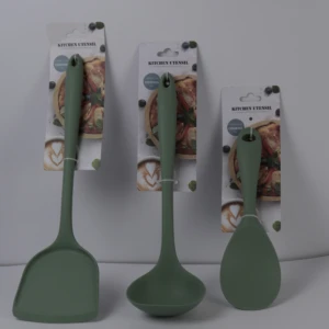 Set Utensilios de Cocina en Silicona X 3