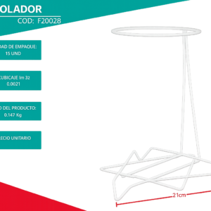 Set x3 Porta Colador