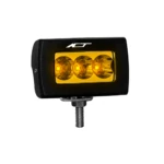 Exploradora Cuadrada Mini 3 Led Act Par de 15W con carcasa de aluminio - Ilumina tu camino con potencia y seguridad en condiciones extremas - Imagen 2