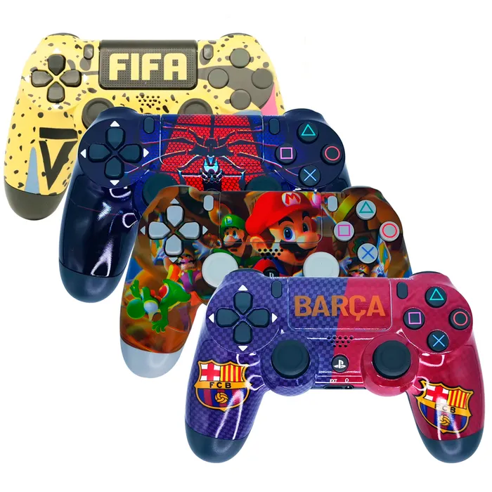 Cubierta decorativa para mando PS4 con diseños temáticos - Protege tu controlador y personaliza tu experiencia de juego - Imagen 2