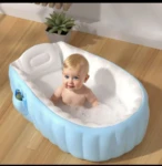 Bañera Infable Plegable Bebe con Bomba - Imagen 2