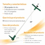 Extractor de Malezas - Imagen 2