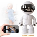 Camara Robot con control remoto y visión nocturna - Vigila tu hogar en tiempo real desde tu celular - Imagen 2