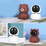 Camara Wifi Oso 3398-4 con diseño de peluche - Vigila tu hogar desde cualquier lugar con control total - Imagen 2
