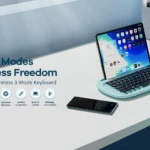 Teclado Remax Bluetooth inalámbrico con batería 1500mAh - Escribir textos largos con mayor precisión y velocidad