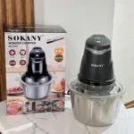 Picatodo eléctrico Sokany de 400W - Ahorra tiempo picando carnes y verduras en segundos - Imagen 3