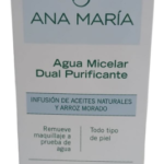 Agua Micelar Dual Ana María con Arroz Morado y Lavanda - Limpia tu piel profunda y suavemente sin resecar