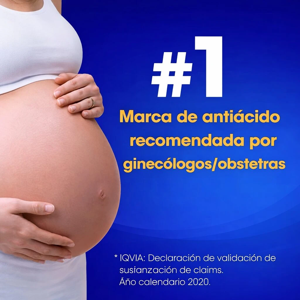 Tabletas Masticables Antiácidas Tums - Alivia el ardor y la acidez estomacal rápida