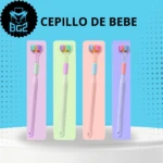Set de Cepillo y Peine Suave para Bebé - Masajea el cuero cabelludo delicado
