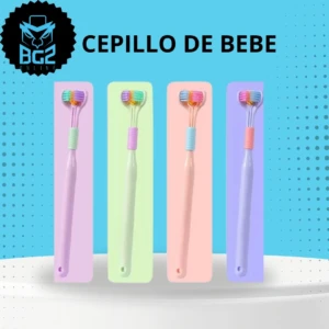 Set de Cepillo y Peine Suave para Bebé - Masajea el cuero cabelludo delicado
