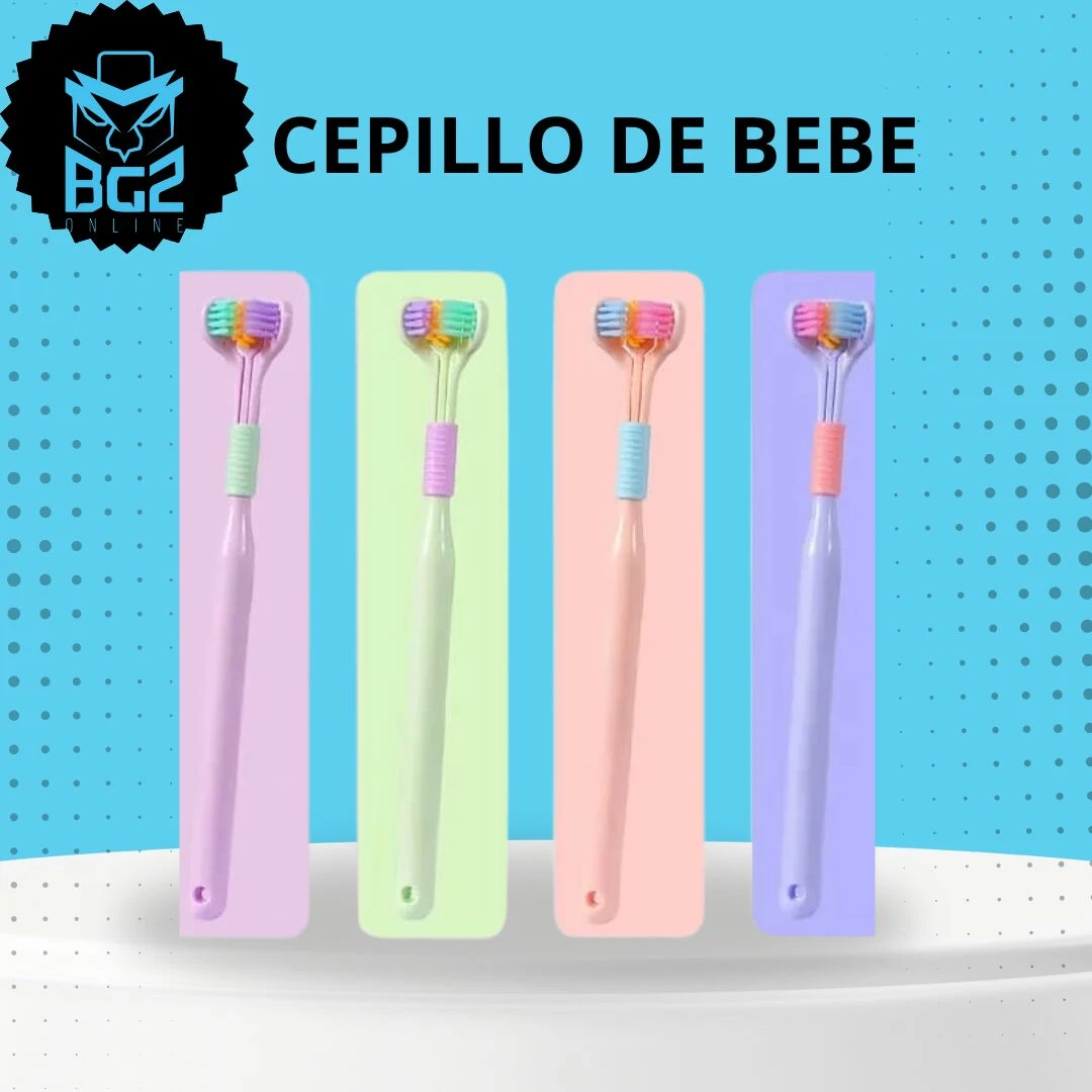 Set de Cepillo y Peine Suave para Bebé - Masajea el cuero cabelludo delicado