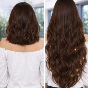 Extensiones Semi Humanas Ondulado