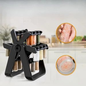 Organizador de Condimentos Giratorio 360 Grados - Optimiza tu espacio de cocina manteniendo las especias ordenadas y accesibles