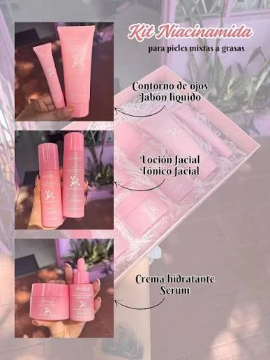 Kit Facial de Nicotinamida