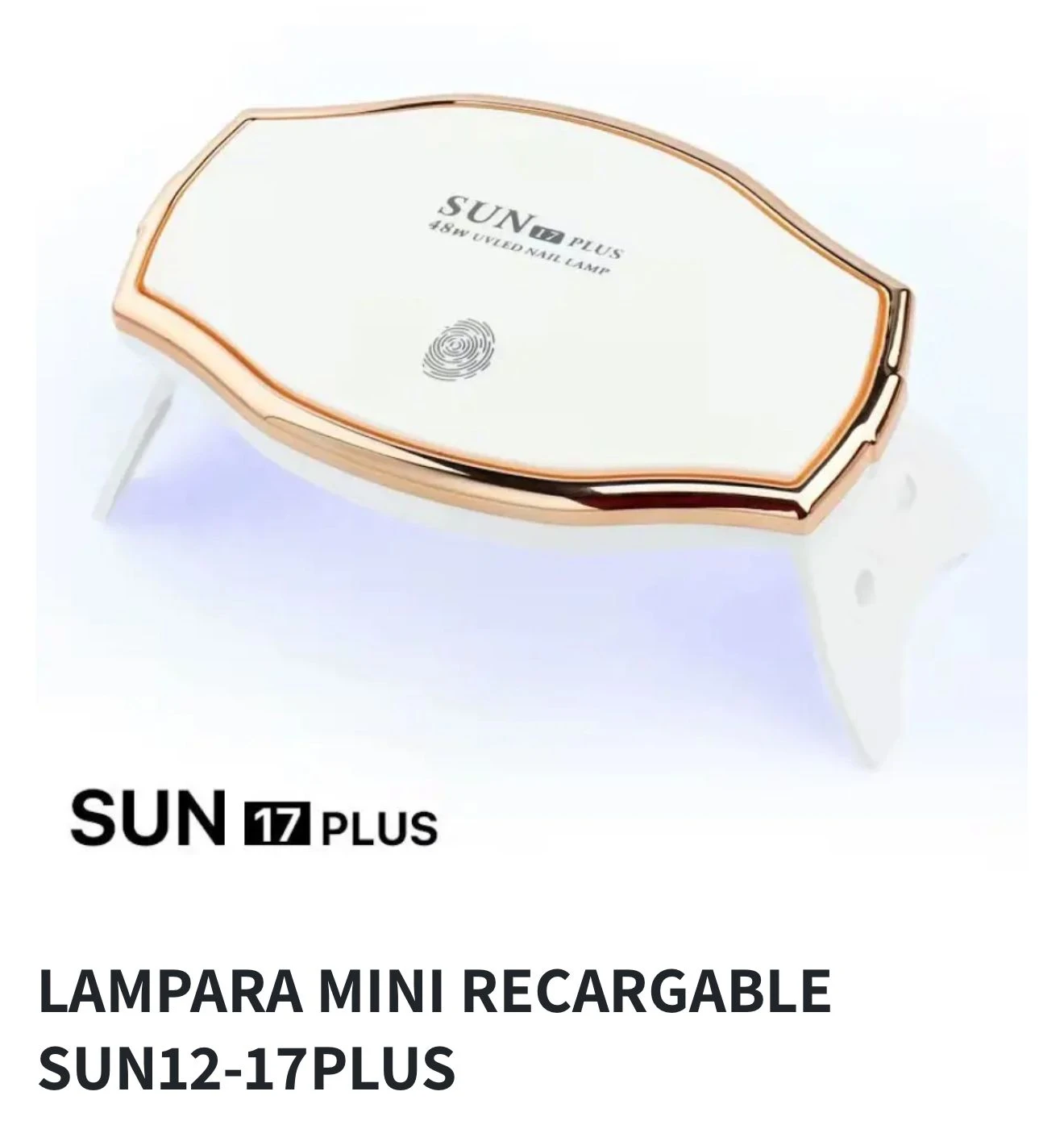 Lampara de Uñas Mini Sun 17 Plus