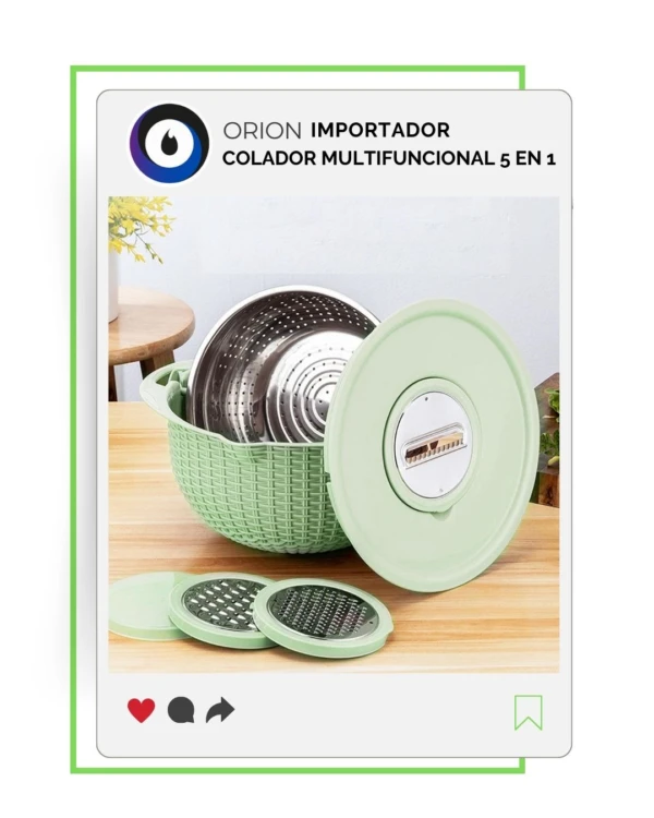 Rallador Olla Giratoria 360