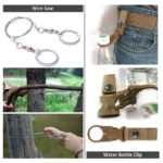 Kit Supervivencia Herramientas Camping - Imagen 2