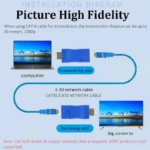 Extensor Hdmi Rj45 Cat5 Cat6 Transmisor