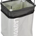 Cesta de ropa plegable con ruedas Oxford - Ahorra espacio y facilita el transporte de prendas sucias - Imagen 5