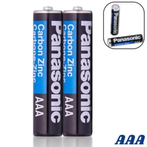 Set x4 Paquete de Pilas AAA Panasonic - Suministra energía a controles y linternas