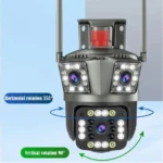 Cámara Exterior, 3 Lentes con Alarma 4G - Imagen 3