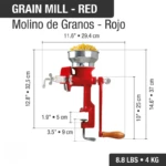 Molino Granos Hierro Fundido Tradici. - Imagen 7