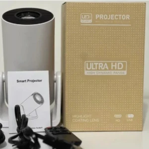 Proyector Y300 con resolución 720p y soporte 4K - Disfruta de películas en pantalla gigante desde cualquier habitación