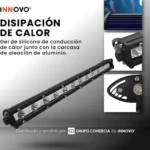 Barra LED 36W Slim HD Exploradora - Ilumina rutas nocturnas con visibilidad HD