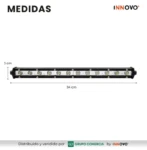 Barra LED 36W Slim HD Exploradora - Ilumina rutas nocturnas con visibilidad HD - Imagen 3