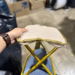 Silla Plegable en Acero con Estuche 2X1 - Imagen 2