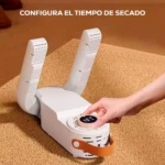 Secador de calzado eléctrico con temporizador - Elimina humedad y malos olores en 20 minutos - Imagen 4
