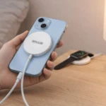 Cargador Magnético Dual para Apple - Carga rápida y segura tus dispositivos simultáneamente - Imagen 3