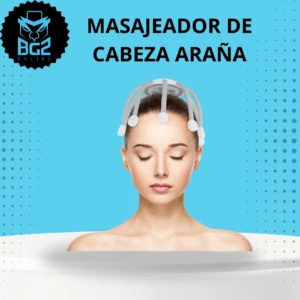 Masajeador Capilar Eléctrico Tipo Araña - Reduce el estrés y relaja la mente