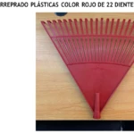 Escoba Plastica Roja 22D Sin Cabo - Imagen 3